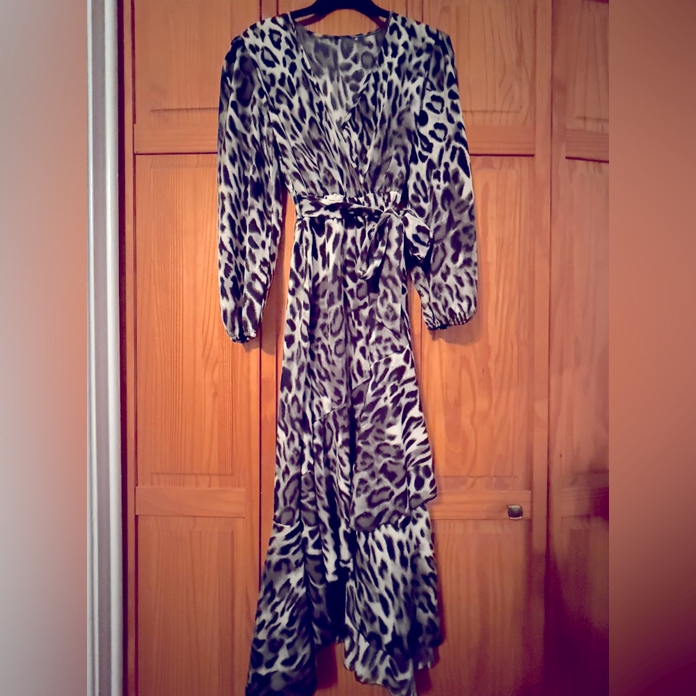 Lot of 4 low cut maxi dresses
